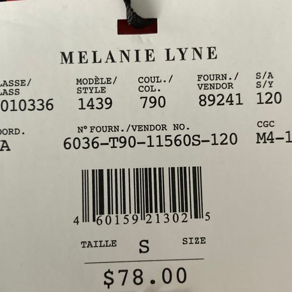 MELANIE LYNE:  Chain Print Sleeveless Blouse - red - Picture 5 of 6